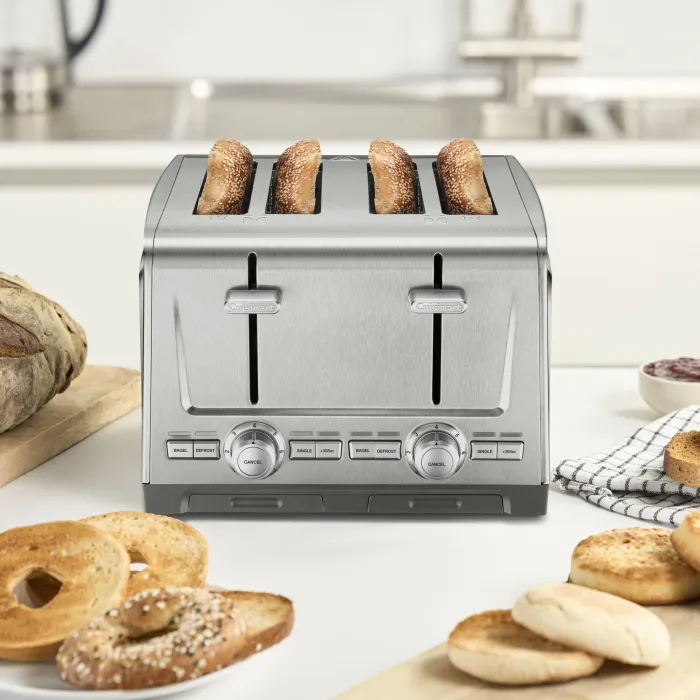 4-Slice XL-Slot Stainless Steel Toaster