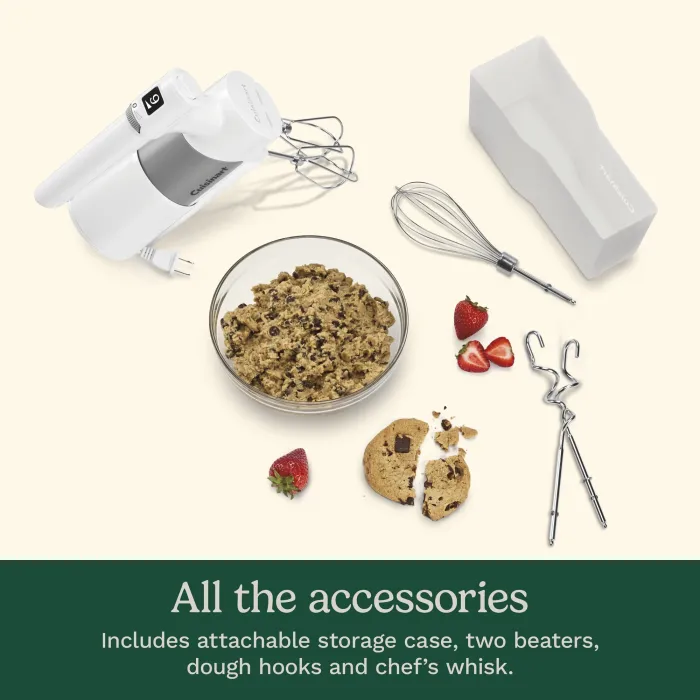 9 Speed Hand Mixer with Storage Case