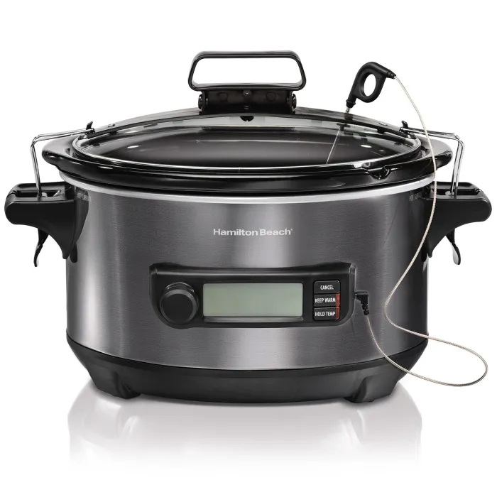 Temp Tracker™ 6 Quart Slow Cooker