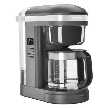 12 Cup Drip Coffee Maker with Spiral Showerhead