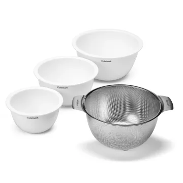 4-Pc Mixing Bowl & Colander Set