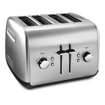 4-Slice Toaster with Manual High-Lift Lever