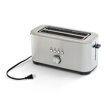 4-Slice Toaster With Warming Rack