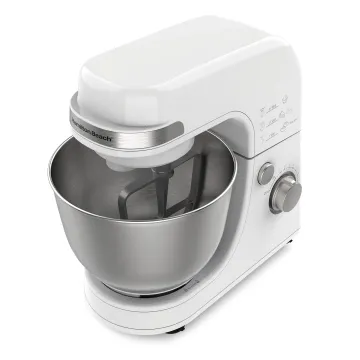 7 Speed Mixer, 4 Quart Capacity, White