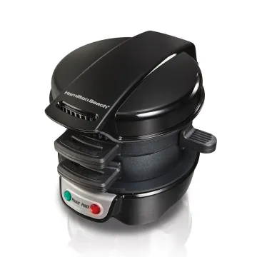 Breakfast Sandwich Maker, Black