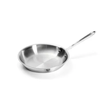 D5 Stainless Polished 5-ply Bonded Cookware, Fry Pan, 10 inch
