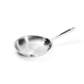 D5 Stainless Polished 5-ply Bonded Cookware, Fry Pan, 8 inch