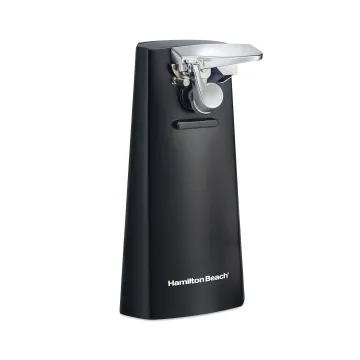 Extra-Tall Can Opener with Removable Cutting Lever, Black