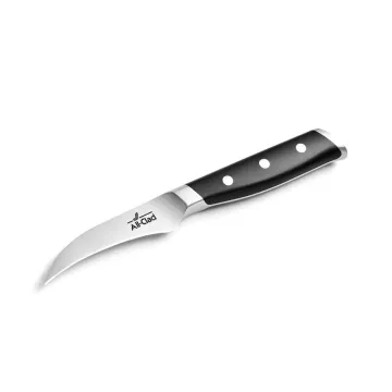 Forged Knives; Curved Paring Knife; 3 inch