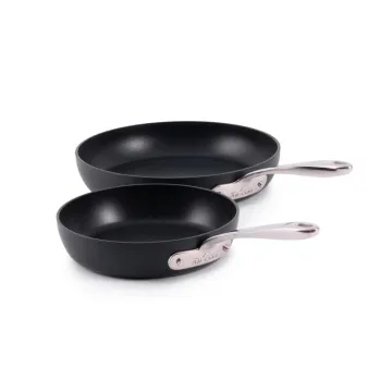 HA1 Expert Cookware, Nonstick 2 Piece Fry Set, 8 & 10 inch