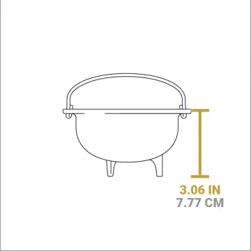 Heat-Treated Cast Iron Mini Kettle