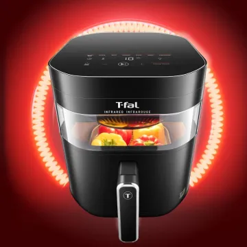 Infrared Air Fryer 7.3QT / 7L Dual Heating, Black