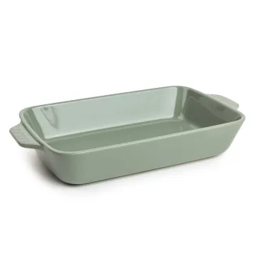 Large Stoneware Casserole Dish, 13 x 9 Inch - Desert Sage