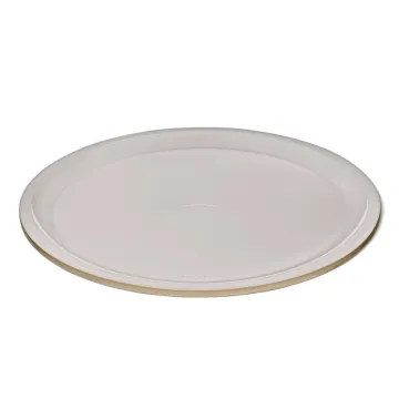 Non-Stick Pro Ceramic Coated Metal Bakeware 15" Pizza Pan - Biscuit