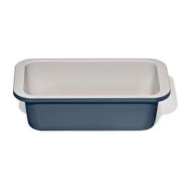 Non-Stick Pro Ceramic Coated Metal Bakeware 1Lb Loaf Pan – Storm Blue