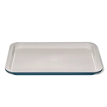 Non-Stick Pro Ceramic Coated Metal Bakeware Half Sheet Pan - Storm Blue