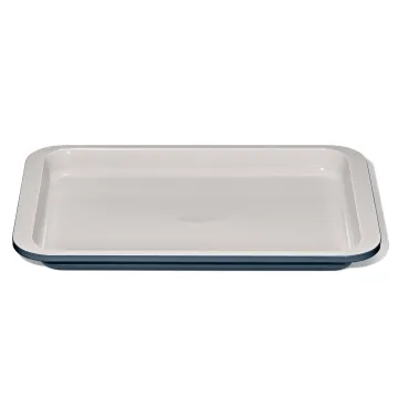 Non-Stick Pro Ceramic Coated Metal Bakeware Quarter Sheet Pan - Storm Blue
