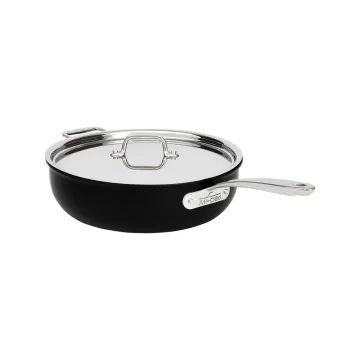 NS Pro Nonstick Cookware, Essential Pan, 6 quart with Lid