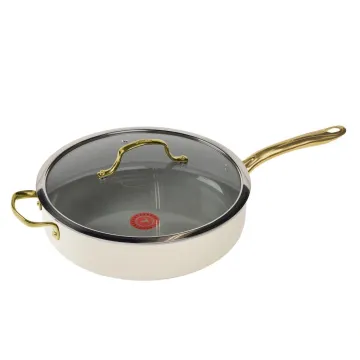 Preserve Ceramic Non-Stick Cookware, 5.5 Quart Jumbo Cooker, Almond Butter