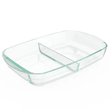 Pyrex® 8” x 12” Divided Glass Baking Dish
