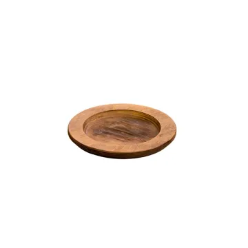 Round Wood Underliner - Walnut / 6.5"