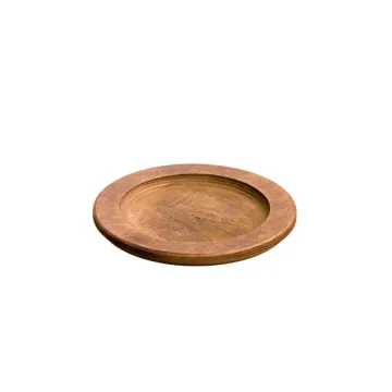 Round Wood Underliner - Walnut / 7.25"