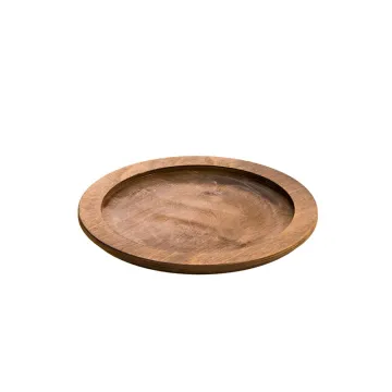 Round Wood Underliner - Walnut / 9.25"