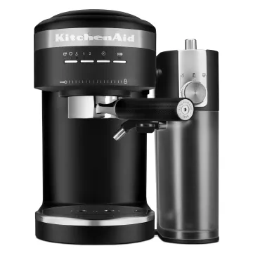 Semi-Automatic Espresso Machine with Free Automatic Milk Frother Attachment
