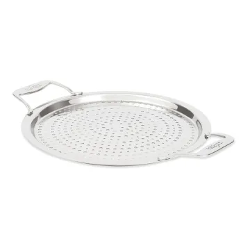 Stainless Steel Accessory; Strain & Splatter Guard; 10.5 inches