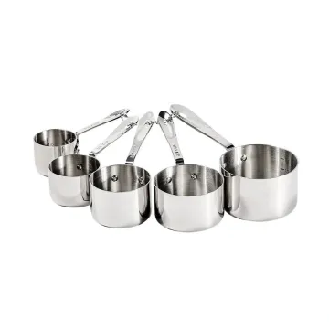 Stainless Steel Measuring Cups Set, 5 Piece